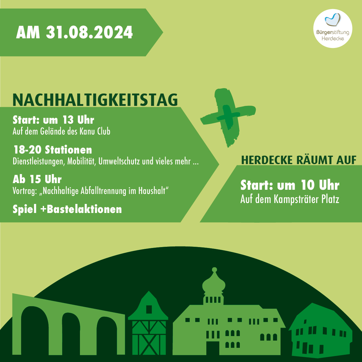Nachhaltigkeitstag + Herdecke räumt auf